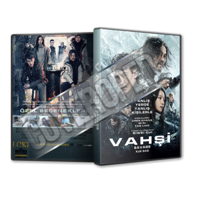 Vahşi - Savage - Xue bao - 2018 Türkçe Dvd Cover Tasarımı